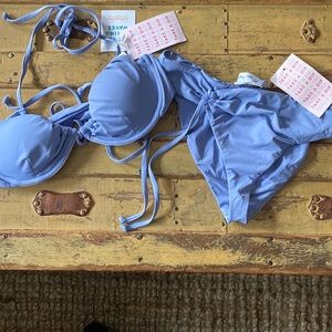 NWT DIPPIN DAISYS NASTY GAL BOHO TREND BODYCON BIKINI SET TOP S CHEEKY BOTTOMS S